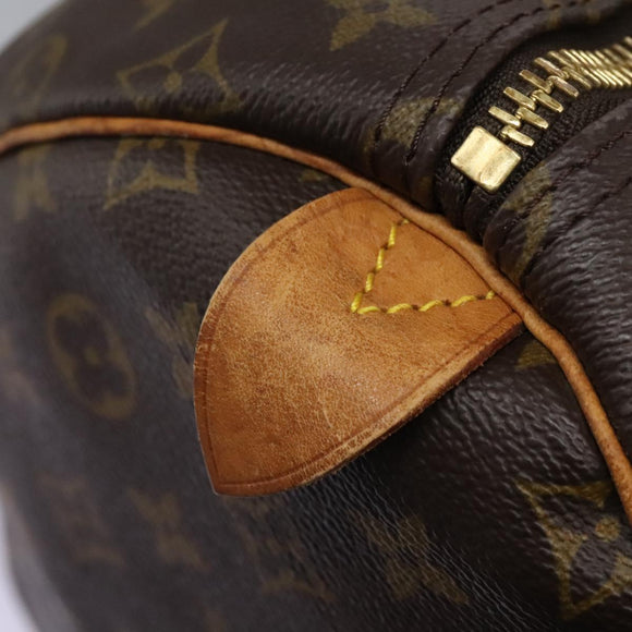 LOUIS VUITTON Monogram Keepall 55 Boston Bag M41424 LV Auth 117095