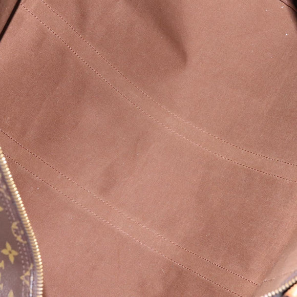 LOUIS VUITTON Monogram Keepall 55 Boston Bag M41424 LV Auth 117095