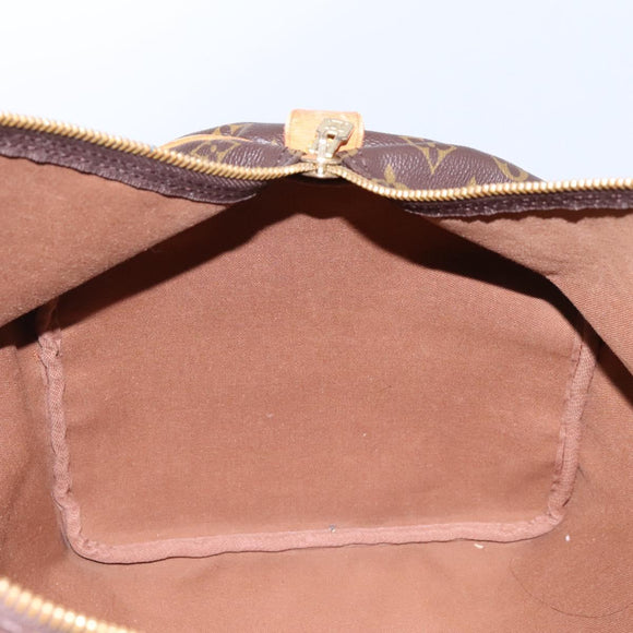 LOUIS VUITTON Monogram Keepall 55 Boston Bag M41424 LV Auth 117095