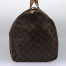 LOUIS VUITTON Monogram Keepall 55 Boston Bag M41424 LV Auth 117095-3