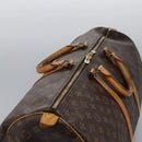 LOUIS VUITTON Monogram Keepall 55 Boston Bag M41424 LV Auth 117095-6