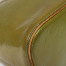 LOUIS VUITTON Monogram Vernis Houston Hand Bag Baby Blue M91005 LV Auth 117101-15