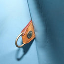 LOUIS VUITTON Monogram Vernis Houston Hand Bag Baby Blue M91005 LV Auth 117101-12