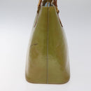 LOUIS VUITTON Monogram Vernis Houston Hand Bag Baby Blue M91005 LV Auth 117101-3