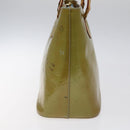 LOUIS VUITTON Monogram Vernis Houston Hand Bag Baby Blue M91005 LV Auth 117101-4