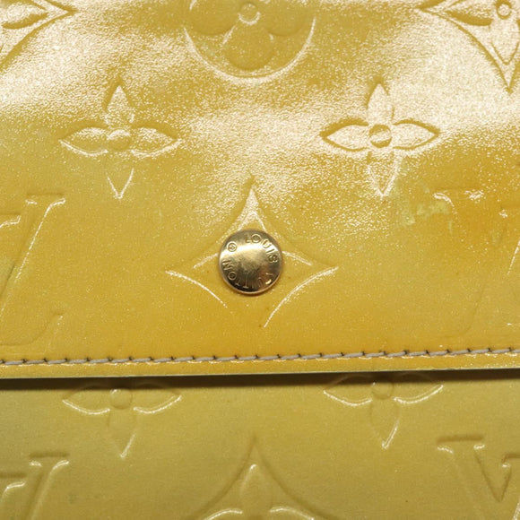 LOUIS VUITTON Monogram Vernis Kenmare Shoulder Bag Gris M91060 LV Auth 117105