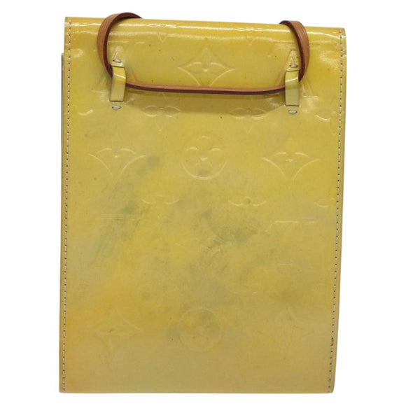 LOUIS VUITTON Monogram Vernis Kenmare Shoulder Bag Gris M91060 LV Auth 117105