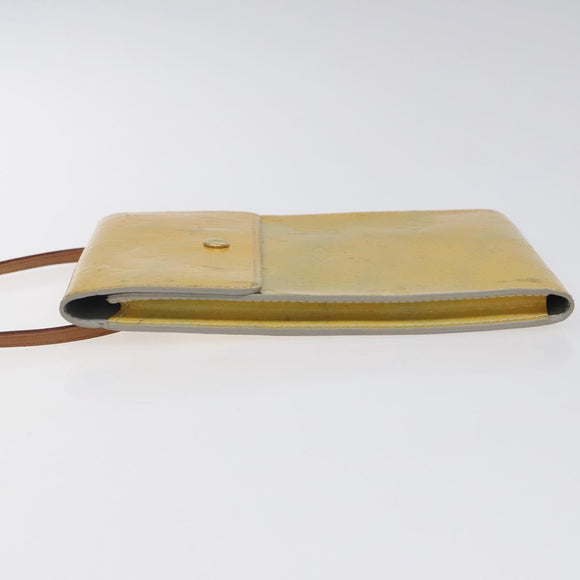 LOUIS VUITTON Monogram Vernis Kenmare Shoulder Bag Gris M91060 LV Auth 117105