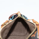 LOUIS VUITTON Monogram Multicolor Mini Speedy Bag Black M92644 LV Auth 117107AM-20