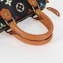 LOUIS VUITTON Monogram Multicolor Mini Speedy Bag Black M92644 LV Auth 117107AM-7