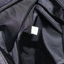 PRADA Shoulder Bag Leather Blue Silver Auth 117118-22