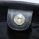 CHANEL Matelasse Chain Tote Bag Caviar Skin Black Gold CC Auth 117131AM-9