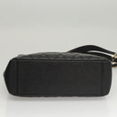 CHANEL Matelasse Chain Tote Bag Caviar Skin Black Gold CC Auth 117131AM-5