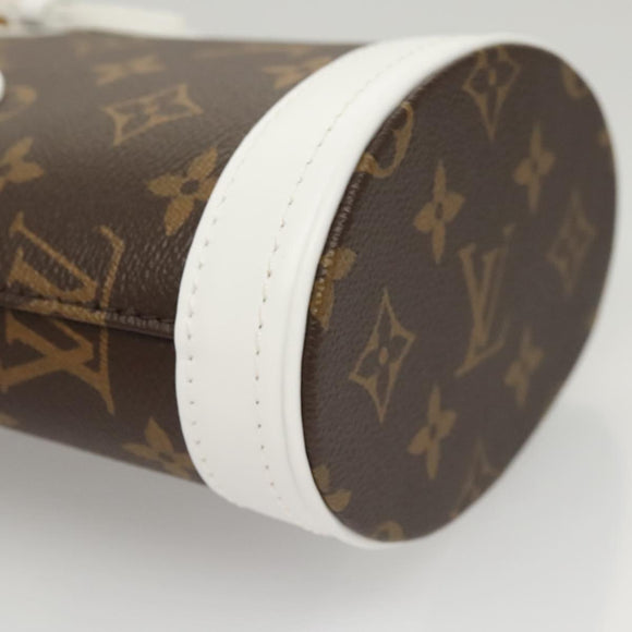 LOUIS VUITTON Monogram Nano Bucket Shoulder Bag M81489 LV Auth 117144SM