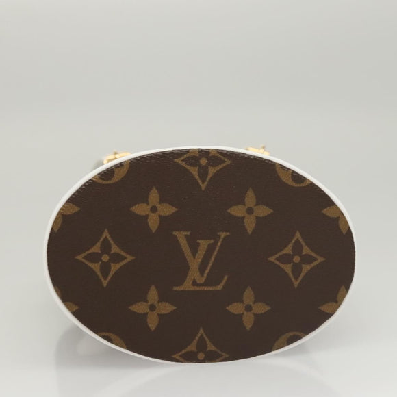 LOUIS VUITTON Monogram Nano Bucket Shoulder Bag M81489 LV Auth 117144SM