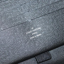 LOUIS VUITTON Damier Graphite Zippy Organizer Long Wallet N63077 Auth 117148SM-17