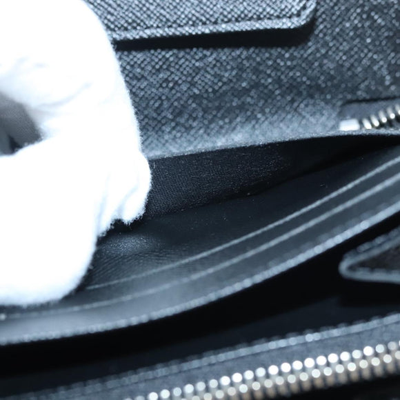 LOUIS VUITTON Damier Graphite Zippy Organizer Long Wallet N63077 Auth 117148SM