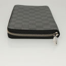 LOUIS VUITTON Damier Graphite Zippy Organizer Long Wallet N63077 Auth 117148SM-4