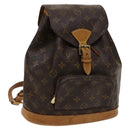 LOUIS VUITTON Monogram Montsouris MM Backpack M51136 LV Auth 117152-1