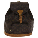 LOUIS VUITTON Monogram Montsouris MM Backpack M51136 LV Auth 117152-13