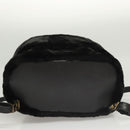FENDI Backpack Leather Black Auth 117165-5