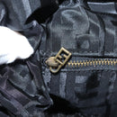 FENDI Backpack Leather Black Auth 117165-26