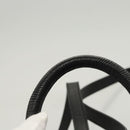 FENDI Backpack Leather Black Auth 117165-14