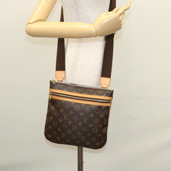 LOUIS VUITTON Monogram Pochette Bosphore Shoulder Bag M40044 LV Auth 117176A