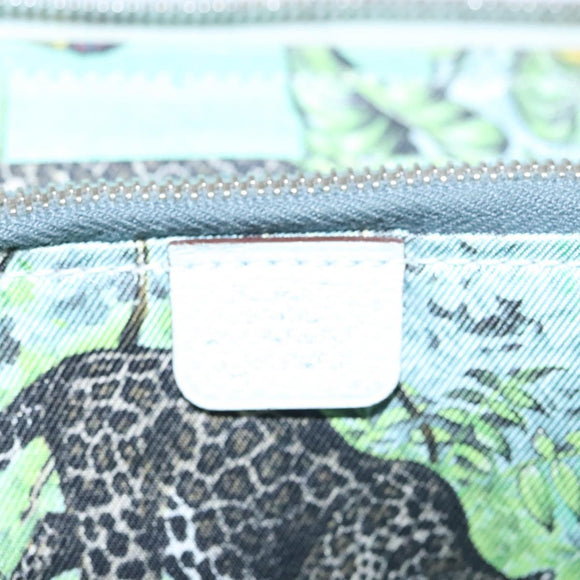 HERMES Steeple Azap Long Long Wallet Epsom Light Blue Auth 117188