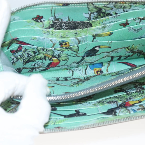 HERMES Steeple Azap Long Long Wallet Epsom Light Blue Auth 117188