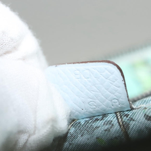 HERMES Steeple Azap Long Long Wallet Epsom Light Blue Auth 117188