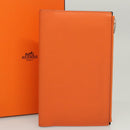 HERMES EA Zip PM Day Planner Cover Vaux Swift Orange Auth 117190M-12