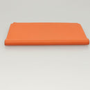 HERMES EA Zip PM Day Planner Cover Vaux Swift Orange Auth 117190AM-4