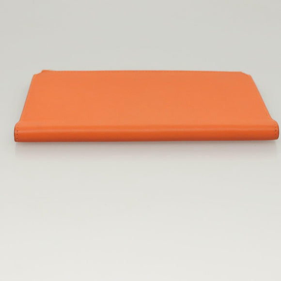 HERMES EA Zip PM Day Planner Cover Vaux Swift Orange Auth 117190M