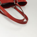 GUCCI GG Canvas Shoulder Bag Red 113017 Auth 117199-7
