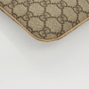 GUCCI GG Supreme Hand Bag PVC Leather Beige 114600 Auth 117203-10