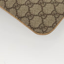 GUCCI GG Supreme Hand Bag PVC Leather Beige 114600 Auth 117203-13