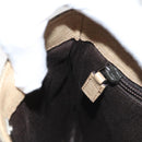 GUCCI GG Supreme Hand Bag PVC Leather Beige 114600 Auth 117203-19