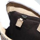 GUCCI GG Supreme Hand Bag PVC Leather Beige 114600 Auth 117203-20