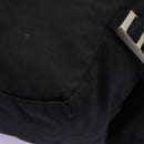 PRADA Hand Bag Nylon 2way Black Silver Auth 117219-18