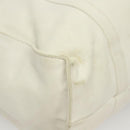 PRADA Hand Bag Leather White Auth 117223-15