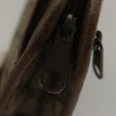 GUCCI GG Supreme Clutch Bag PVC Beige 111 01 037 Auth 117224-15