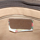 GUCCI GG Supreme Clutch Bag PVC Beige 111 01 037 Auth 117224-16