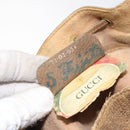 GUCCI GG Supreme Web Sherry Line Bag PVC Beige Red Green 72 02 034 Auth 117242-12