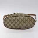 GUCCI GG Supreme Web Sherry Line Bag PVC Beige Red Green 72 02 034 Auth 117242-5