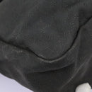 GUCCI GG Canvas Shoulder Bag Black Silver 223648 Auth 117257-15