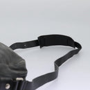 GUCCI GG Canvas Shoulder Bag Black Silver 223648 Auth 117257-8