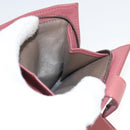 BOTTEGA VENETA INTRECCIATO Wallet Leather Pink Auth 117262-20