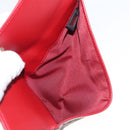 FENDI Zucca Canvas Wallet Black Brown Red Auth 117263-11