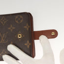 LOUIS VUITTON Monogram Compact Zip Wallet M61667 LV Auth 117264-8